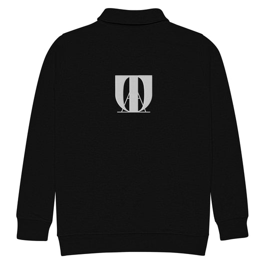 Olta fleece pullover - White logo
