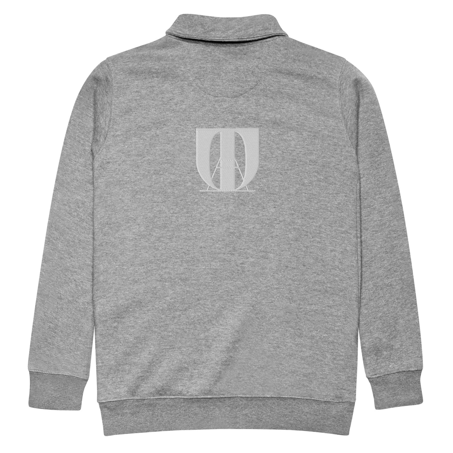 Olta fleece pullover - White logo