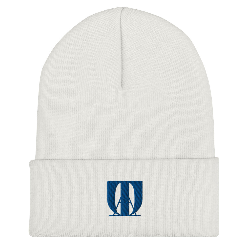 Cuffed OLTA Beanie - Blue