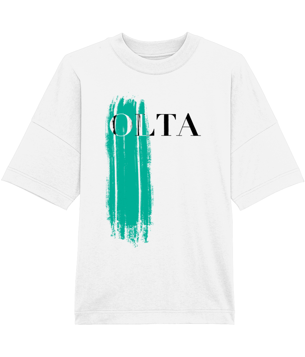 Oversized Mint Oil OLTA T-shirt - Light