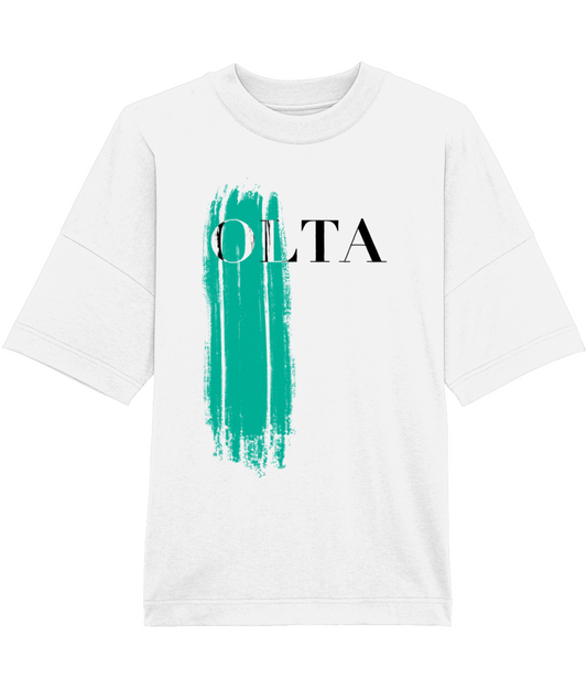 Oversized Mint Oil OLTA T-shirt - Light