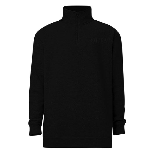Olta fleece pullover - Black logo