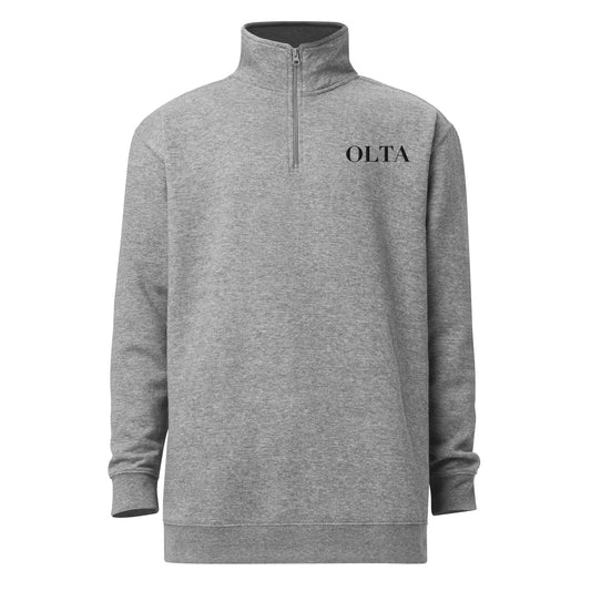 Olta fleece pullover - Black logo