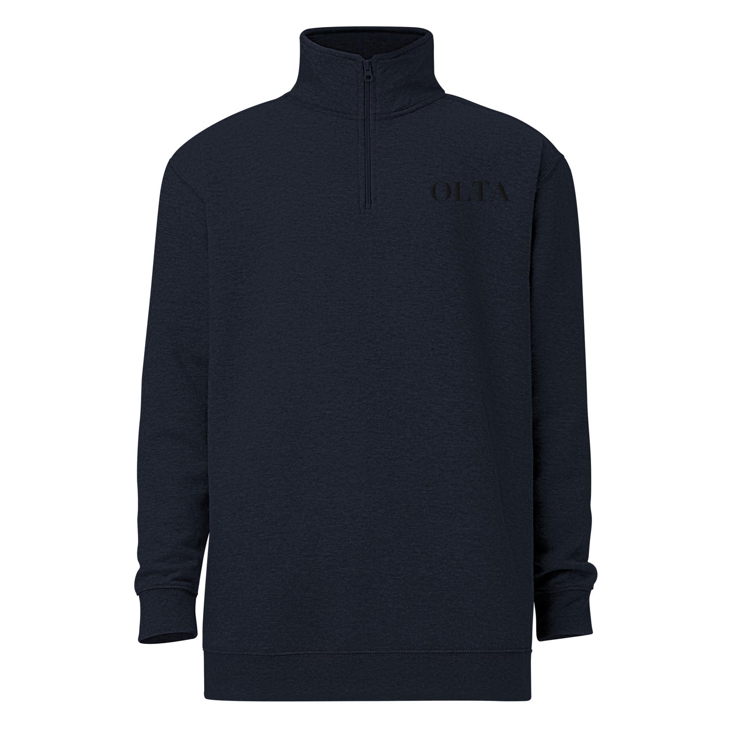 Olta fleece pullover - Black logo