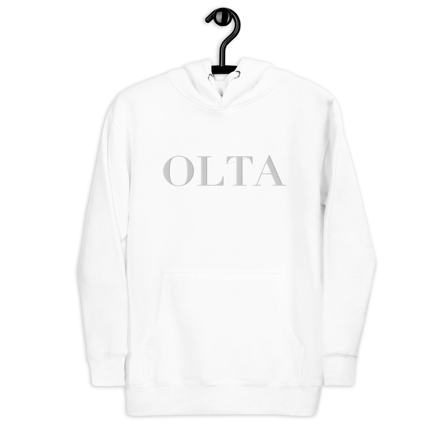 White on white - OLTA hoodie