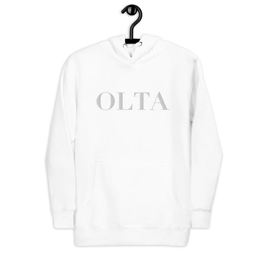 White on white - OLTA hoodie