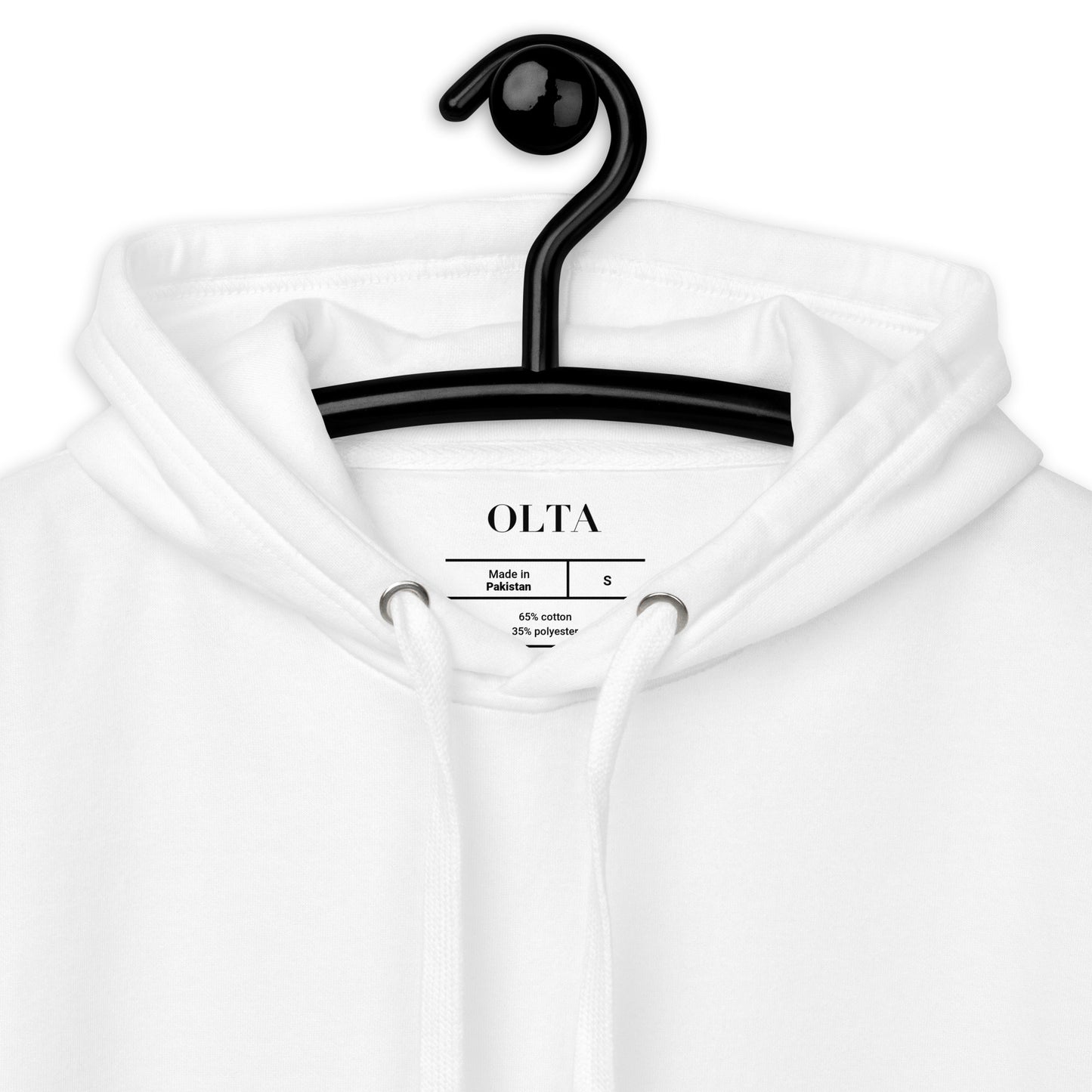 White on white - OLTA hoodie