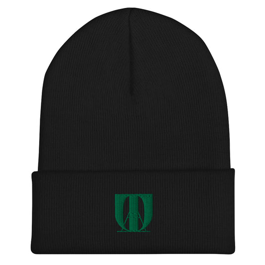 Cuffed OLTA Beanie - green