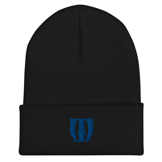 Cuffed OLTA Beanie - Blue