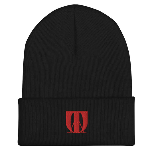 Cuffed OLTA Beanie - Red