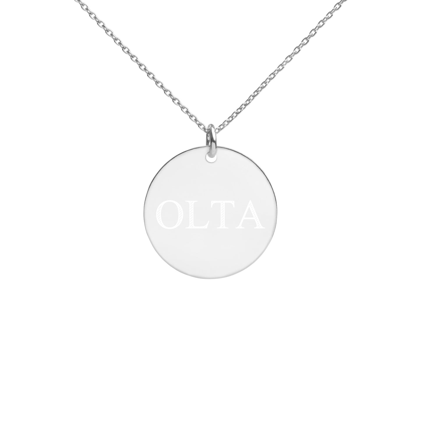 Engraved OLTA Necklace