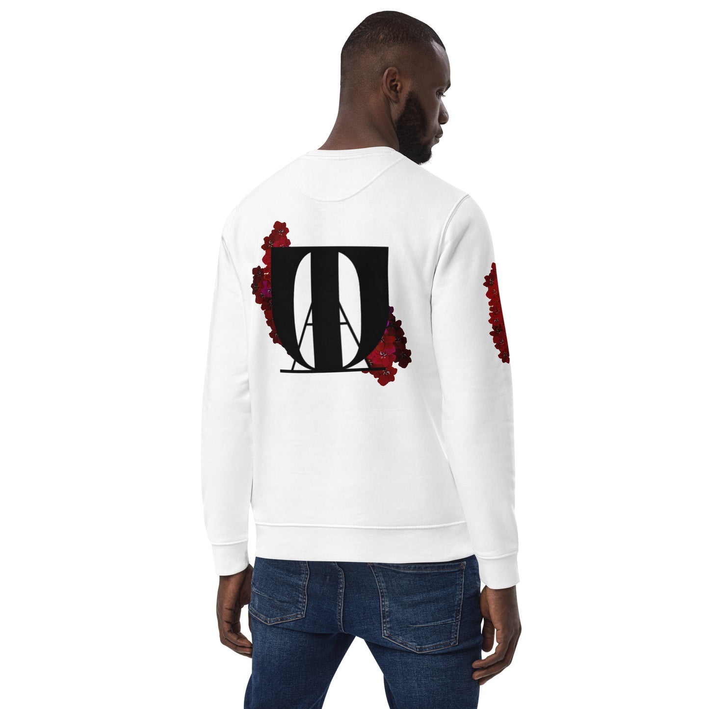 Red Larkspur eco sweatshirt