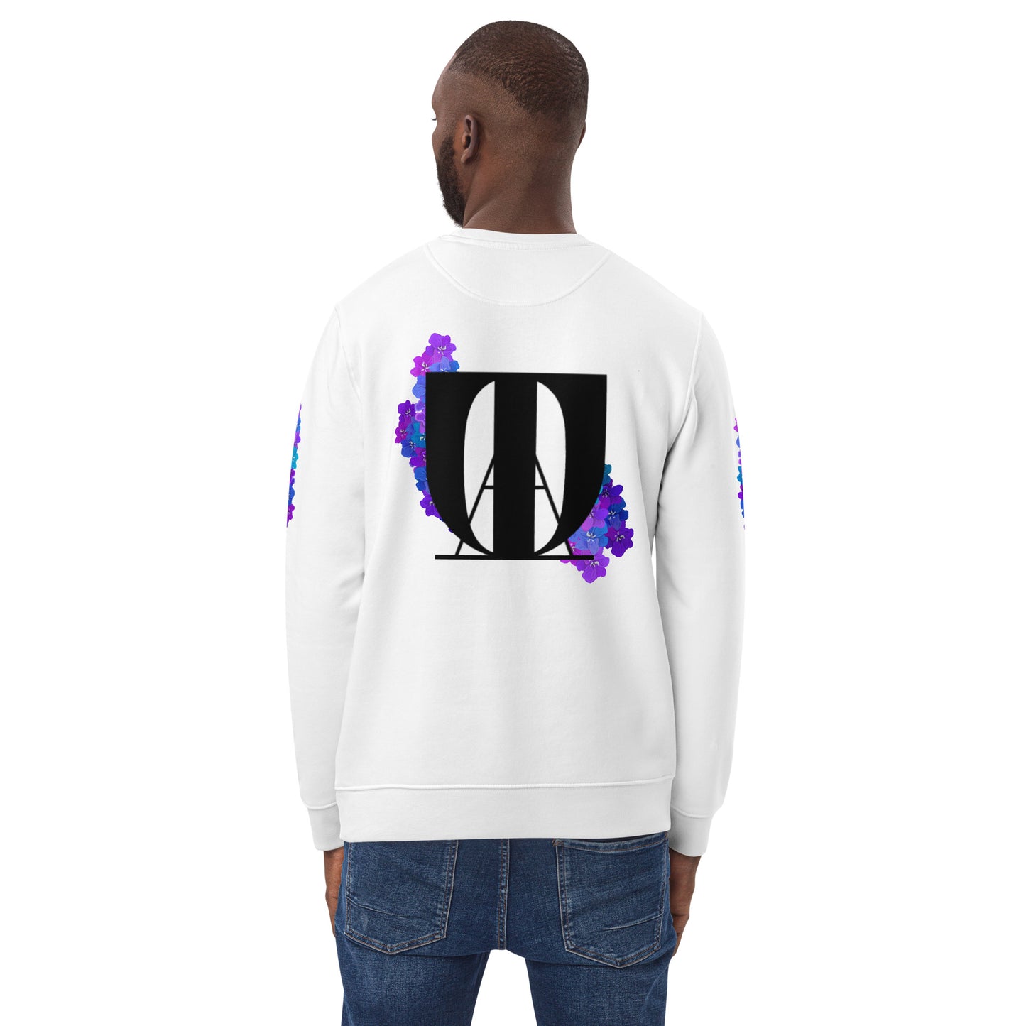 Blue Larkspur eco sweatshirt