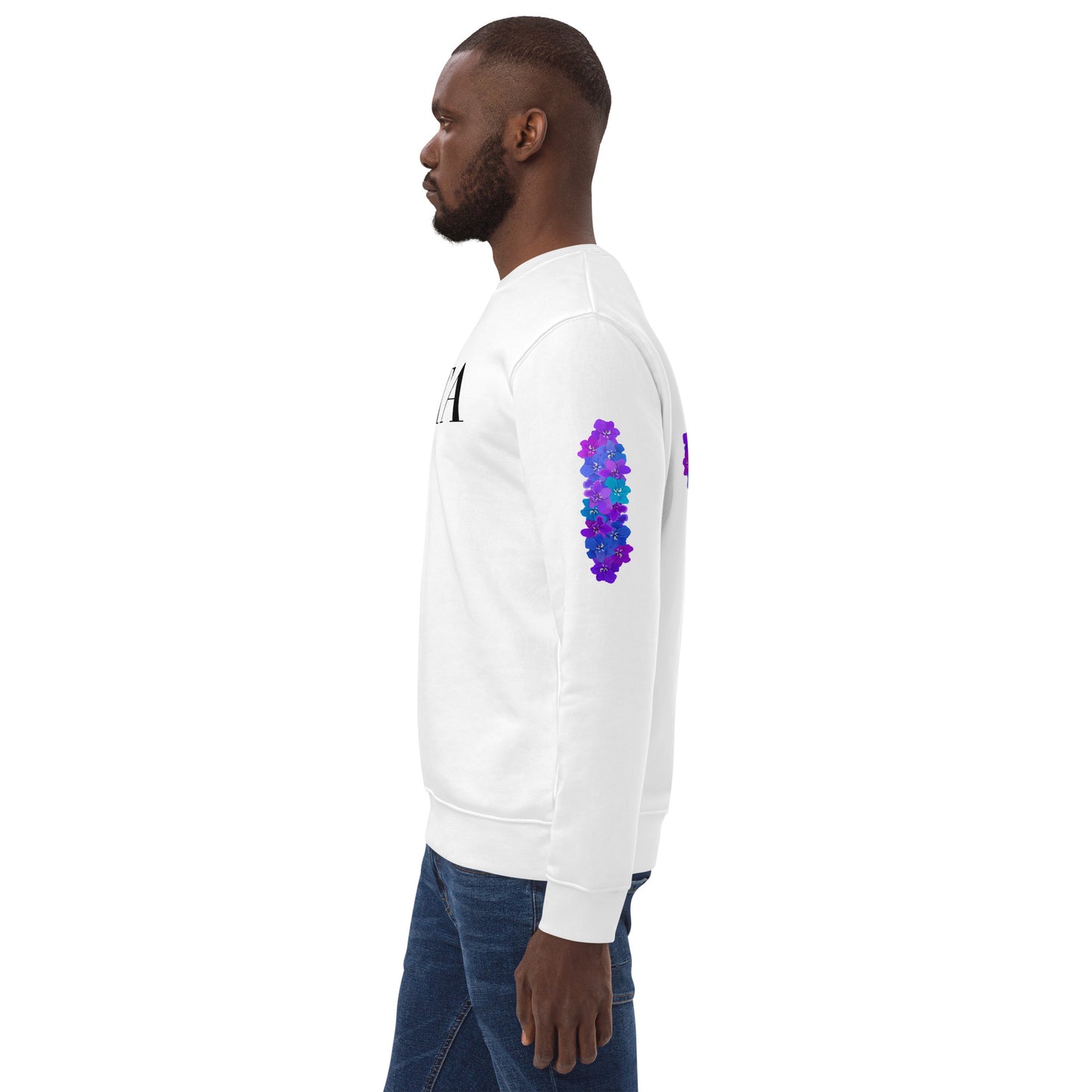 Blue Larkspur eco sweatshirt