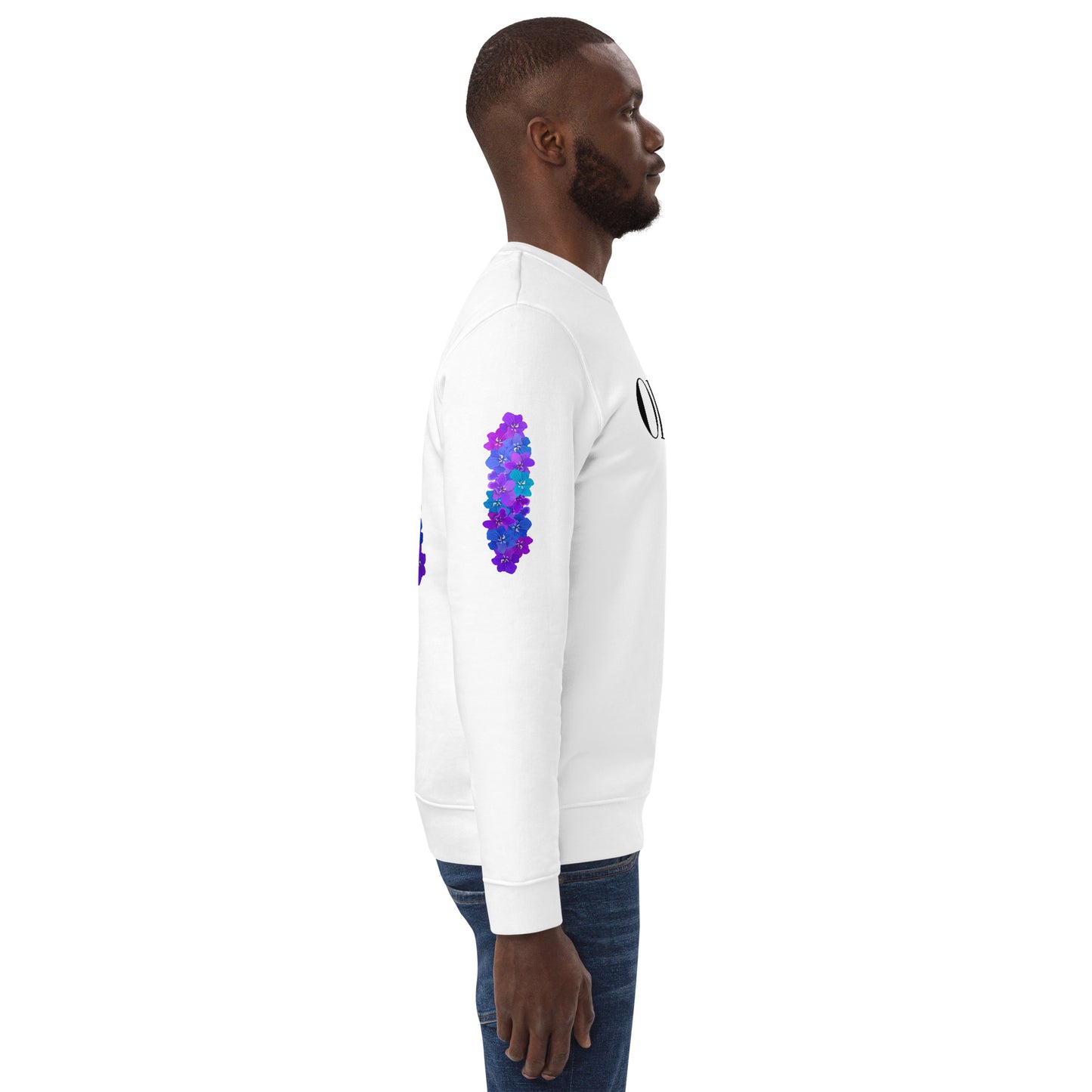 Blue Larkspur eco sweatshirt