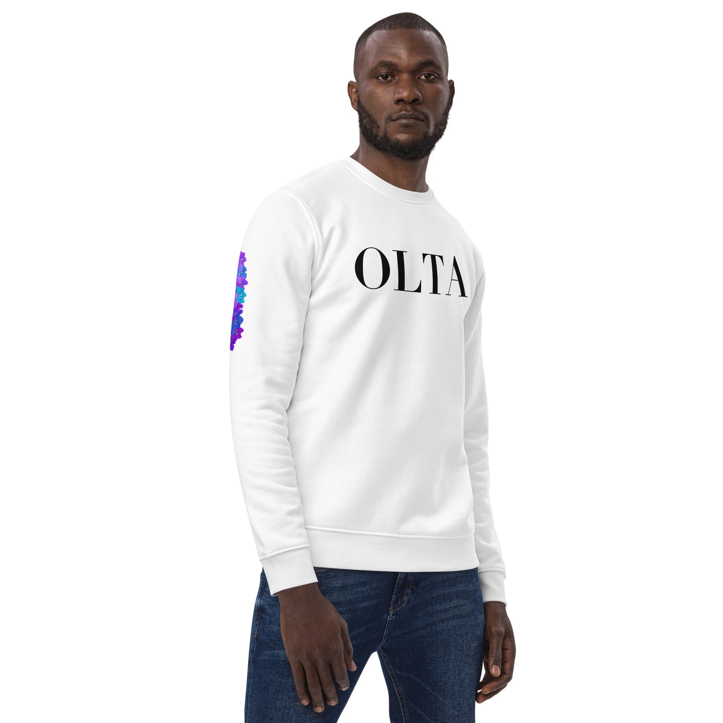 Blue Larkspur eco sweatshirt