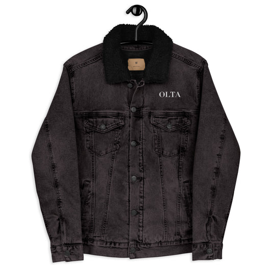 OLTA denim sherpa jacket